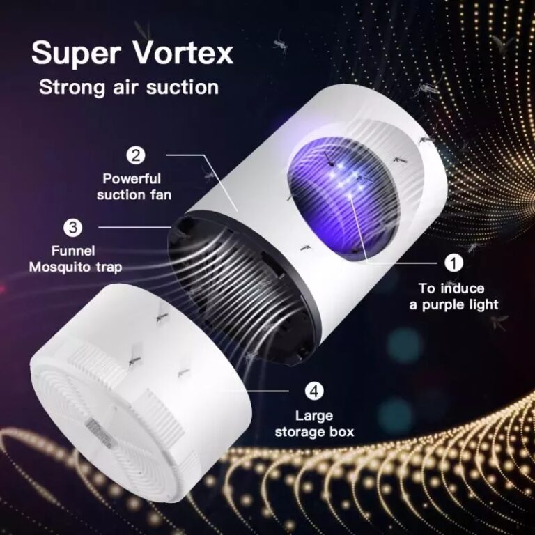 Portable USB Mosquito Killer Lamp | Safe, Silent & Chemical-Free Insect Trap for Home & Travel thumbnail 7