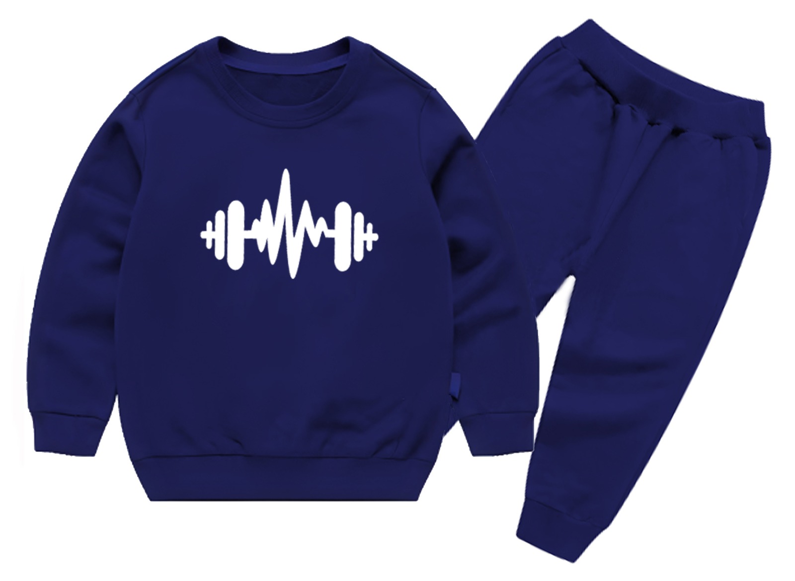 Boys Winter Casual Long Sleeve Printed Patchwork Round Neck Sweatshirt | Warm, Stylish & Comfortable Winter Wear thumbnail 4