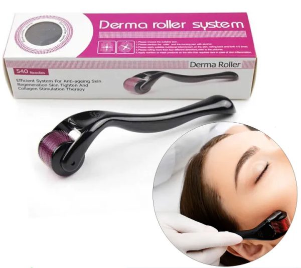 Derma Roller 0.5mm for Hair & Skin Therapy | 540 Titanium Micro-Needles thumbnail 5