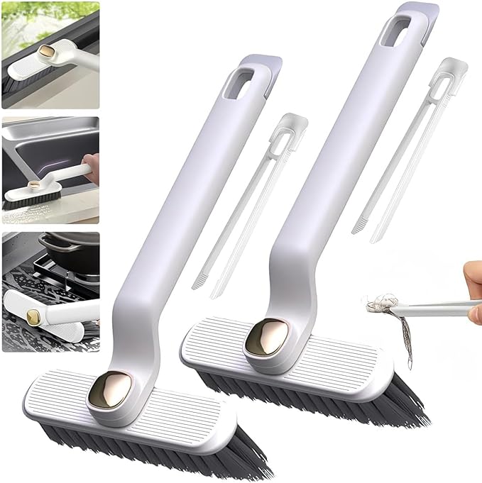 Multi-Function Rotating Crevice Cleaning Brush |  360° Deep Gap Cleaner for Kitchen, Bathroom & Home thumbnail 4