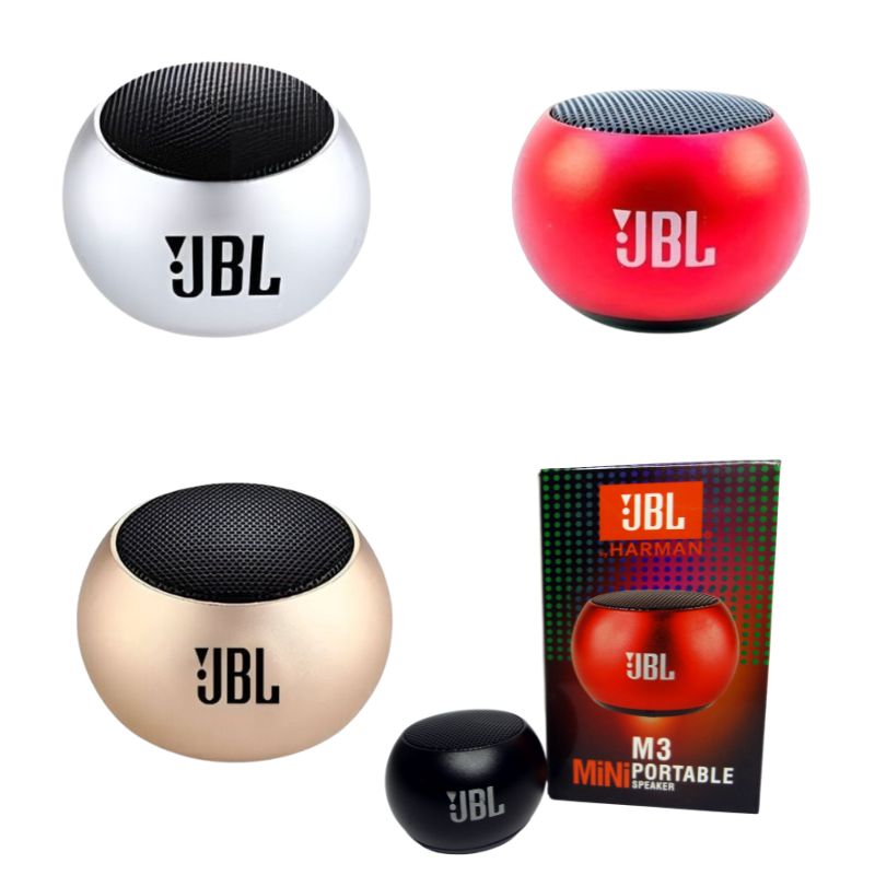 JBL M3 Mini Portable Bluetooth Speaker | Compact Wireless Speaker | Powerful Bass & Long Battery Life