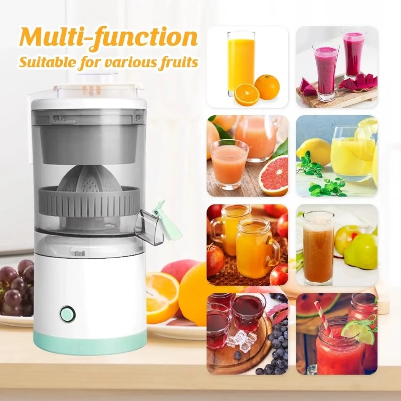 Portable Electric Citrus Juicer | USB Rechargeable Hands-Free Fruit Extractor for Fresh Juice Anywhere thumbnail 4