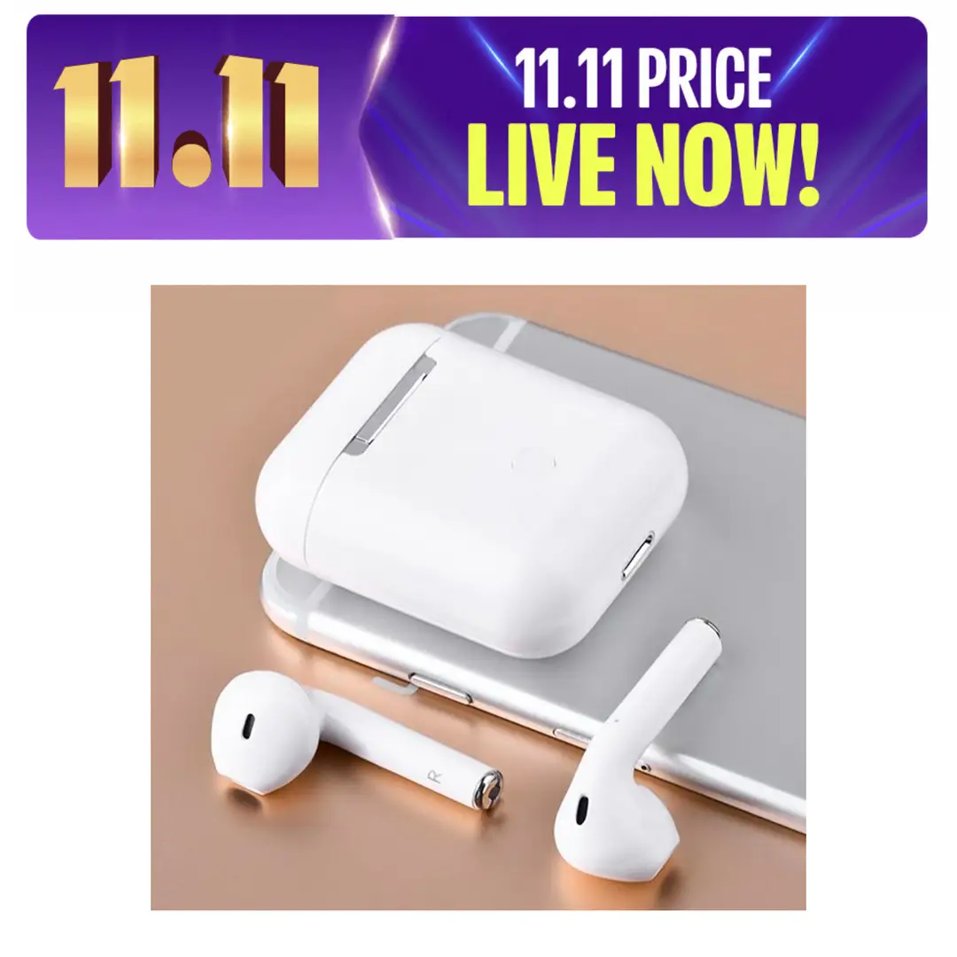 i12 TWS Wireless Earbuds | Bluetooth Earphones with Charging Case | Touch Control | HD Stereo Sound thumbnail 2