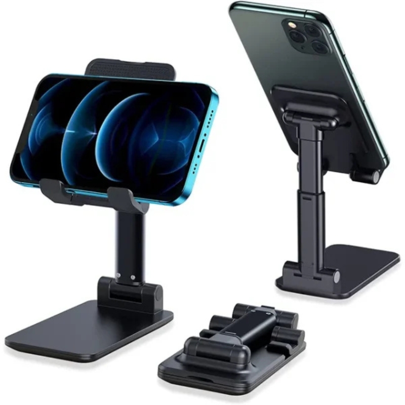 Universal Foldable Mobile & Tablet Stand | Adjustable Multi-Angle Holder thumbnail 3