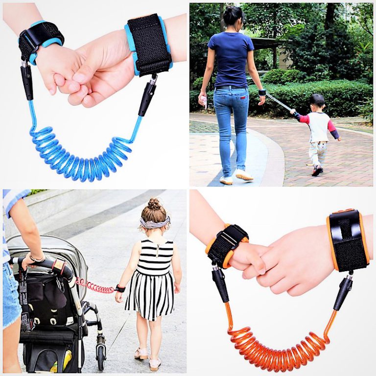 Anti-Lost Wrist Link for Kids | Child Safety Harness Strap for Travel, Parks & Crowded Areas thumbnail 2