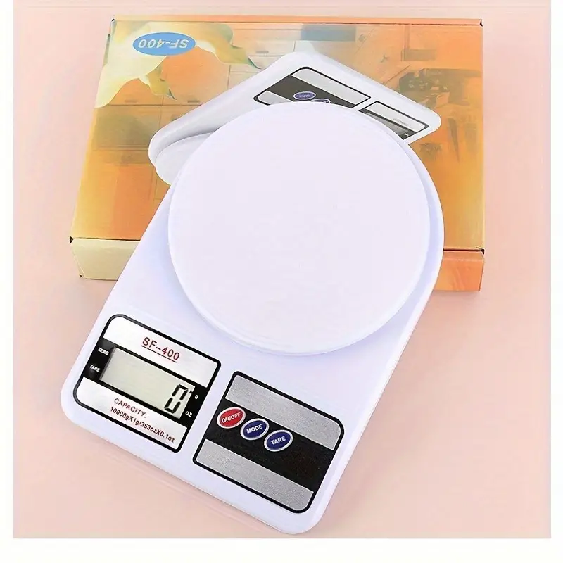 Digital Kitchen Weighing Scale | 10kg Capacity | High-Precision LCD with Tare Function thumbnail 5