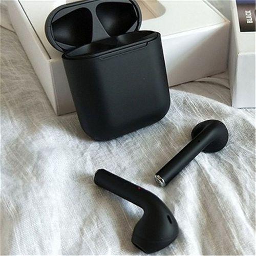 Black inpods Wireless Bluetooth Earbuds with Charging Case | Touch Control | Stereo Sound | Built-in Mic thumbnail 2