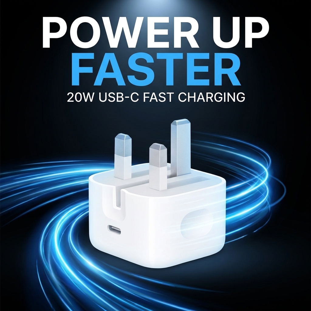 Apple 20W USB-C Power Adapter | Fast Charger | AAA Quality | Compatible with iPhone & iPad thumbnail 9