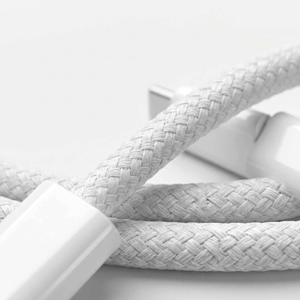 USB-C to USB-C Fast Charging Cable – Braided Type-C Cable thumbnail 2