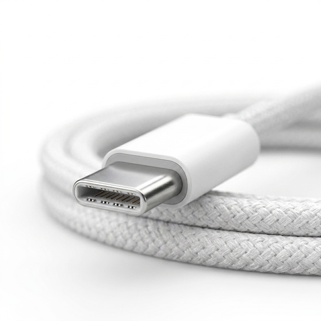 USB-C to USB-C Fast Charging Cable – Braided Type-C Cable thumbnail 5