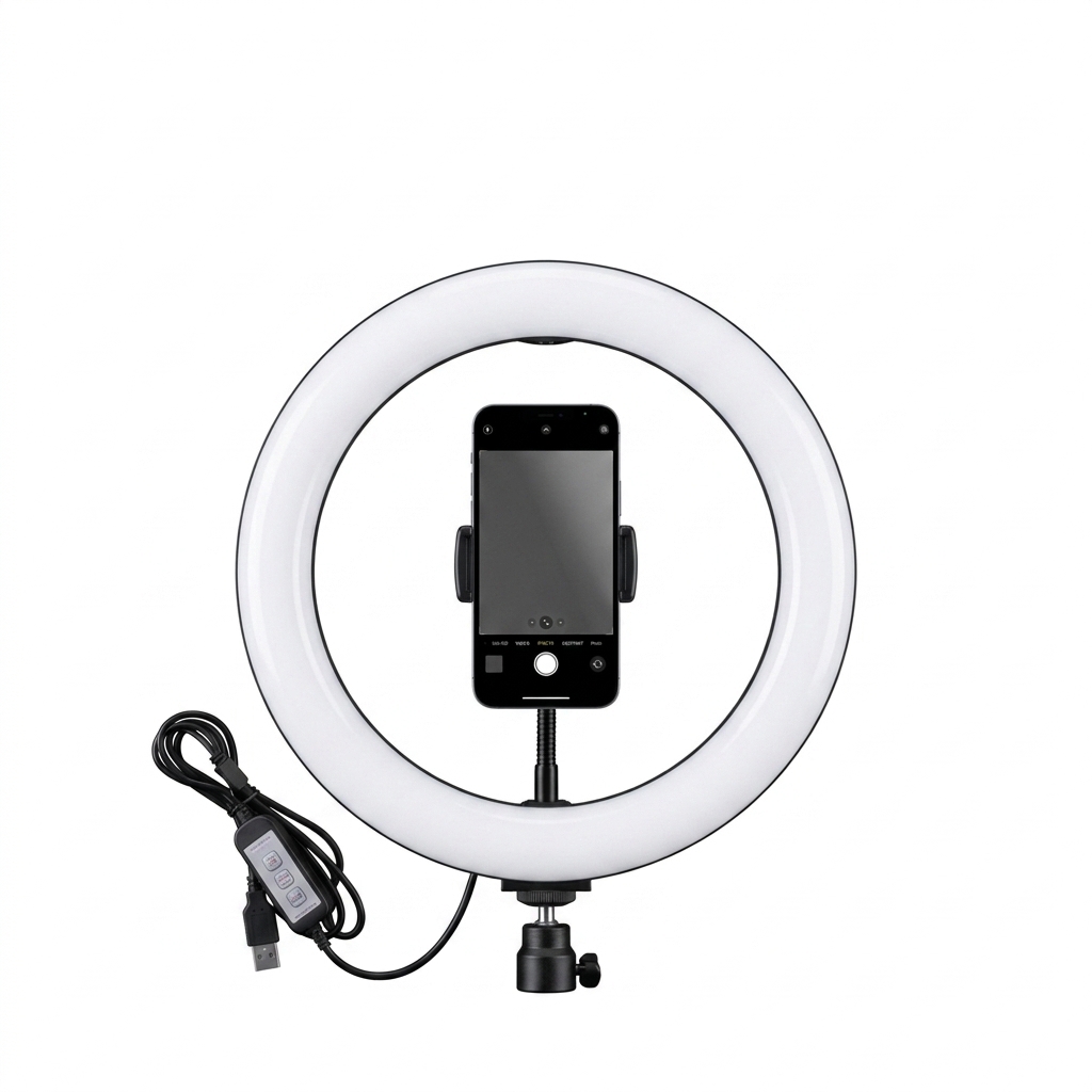 MJ36 RGB LED Soft Ring Light – LED Ring Light for TikTok, YouTube & Vlogging thumbnail 6