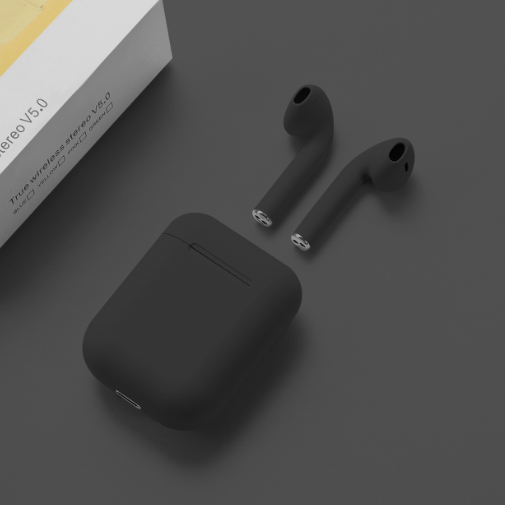 Black inpods Wireless Bluetooth Earbuds with Charging Case | Touch Control | Stereo Sound | Built-in Mic thumbnail 3