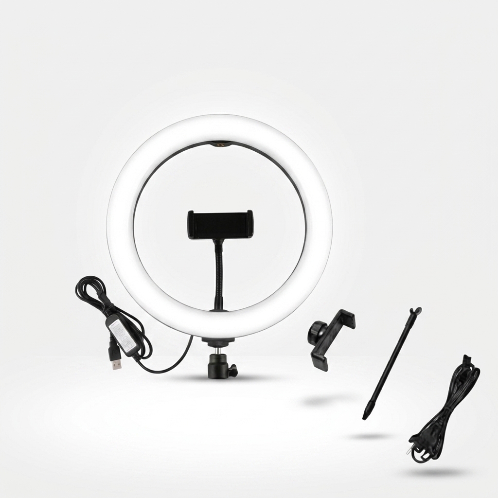 MJ36 RGB LED Soft Ring Light – LED Ring Light for TikTok, YouTube & Vlogging thumbnail 5
