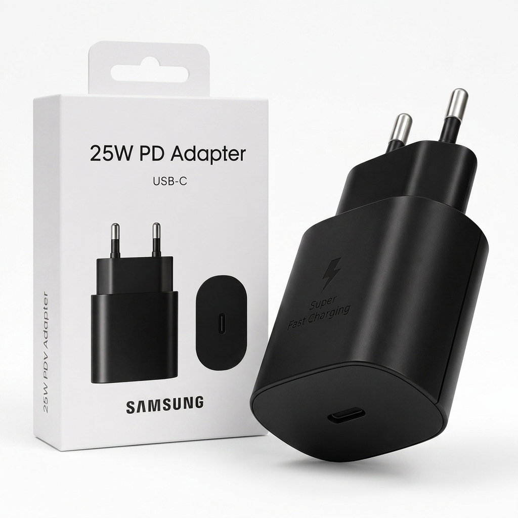 25W PD Fast Charger Adapter USB-C – Samsung Compatible