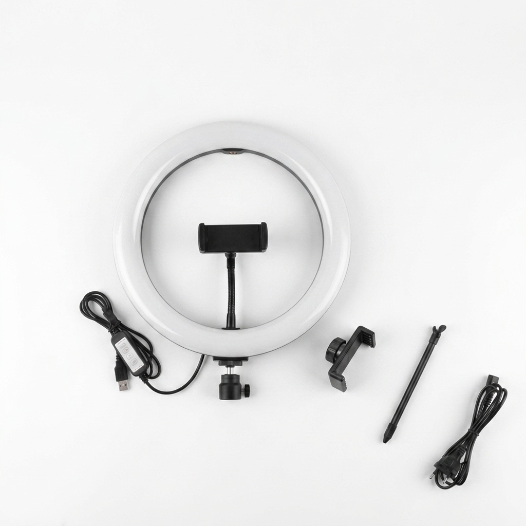 MJ36 RGB LED Soft Ring Light – LED Ring Light for TikTok, YouTube & Vlogging thumbnail 4