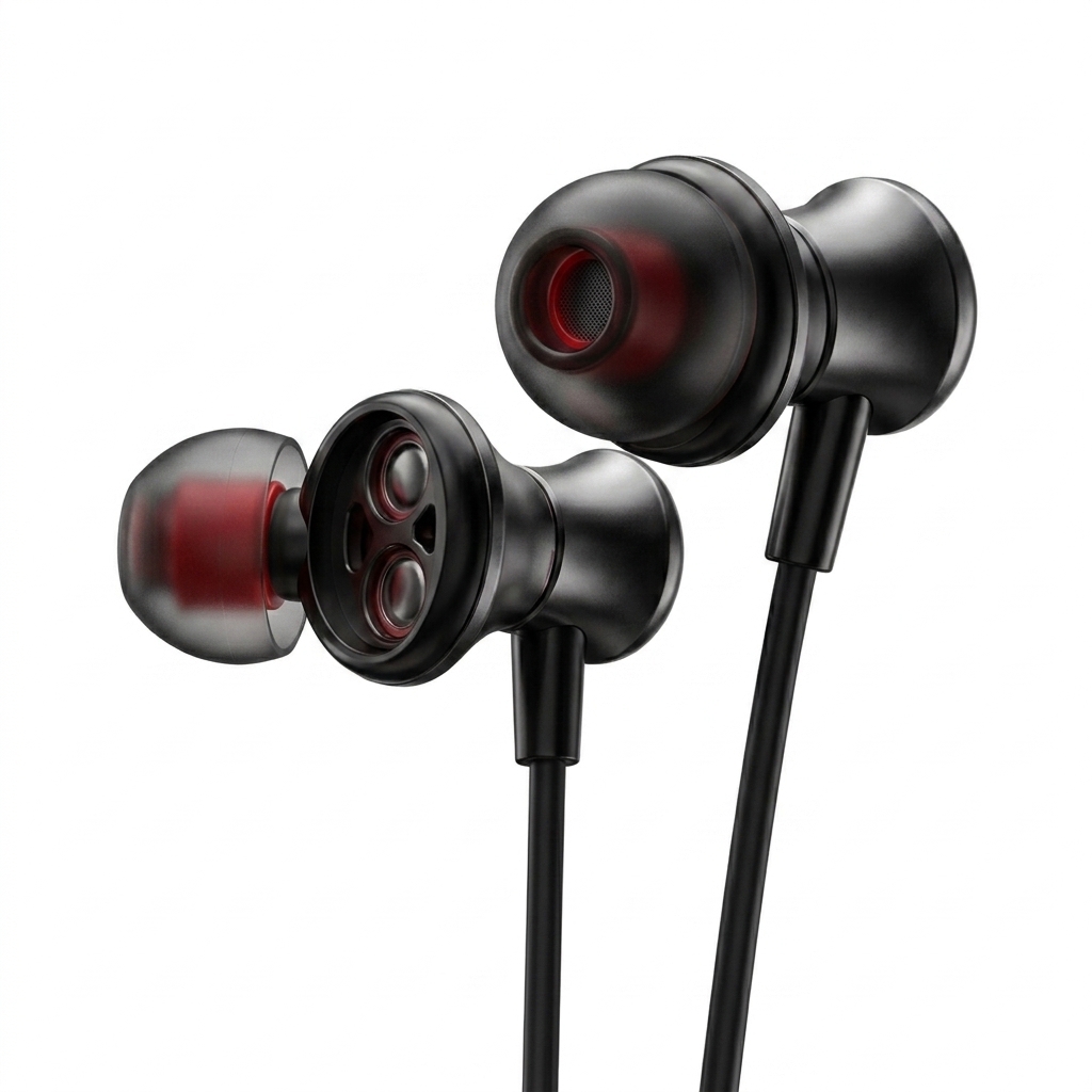 Lenovo Wireless Neckband Earphones – Bluetooth Sports Headset with Mic thumbnail 6