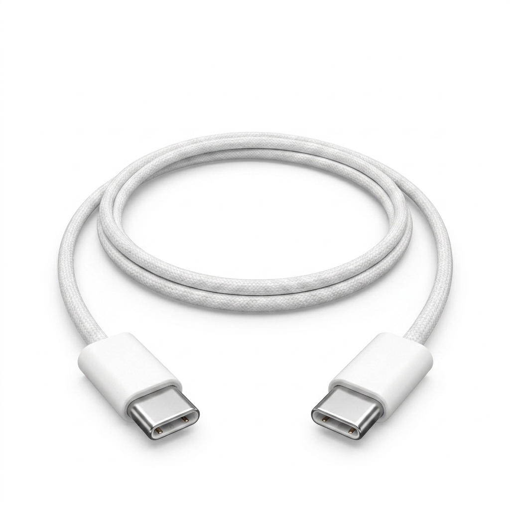 USB-C to USB-C Fast Charging Cable – Braided Type-C Cable
